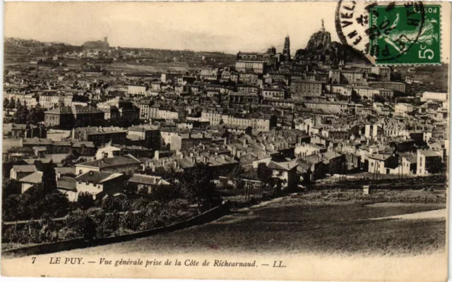 CPA Le PUY - Vue générale prise de la Cote de Richernaud (167897)