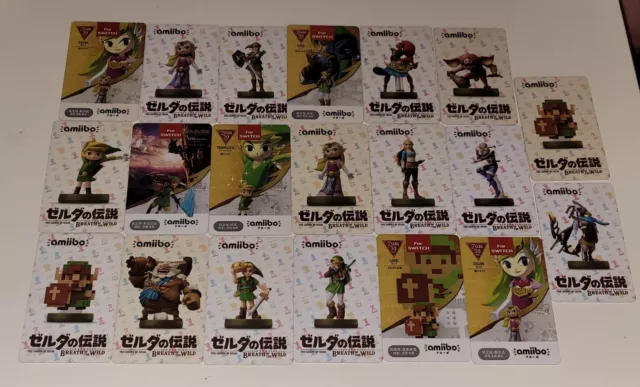 Lot Diverses Cartes Zelda Amiibo - Jap - Bon État