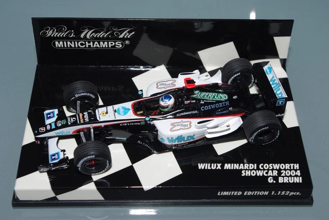 MINICHAMPS MADE 1/43 KL MINARDI ASIA TECH 2002 'SHOW CAR A. YOONG