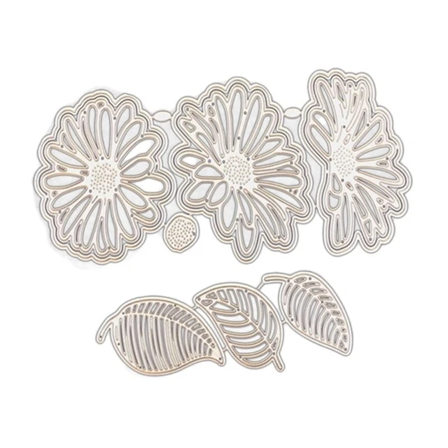 Flowers Leaves Metal Cutting Dies Stencils DIY Scrapbooking Decorative Embossing