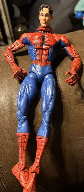 ToyBiz Marvel Legends Icons SPIDER-MAN UNMASKED VARIANT - Loose