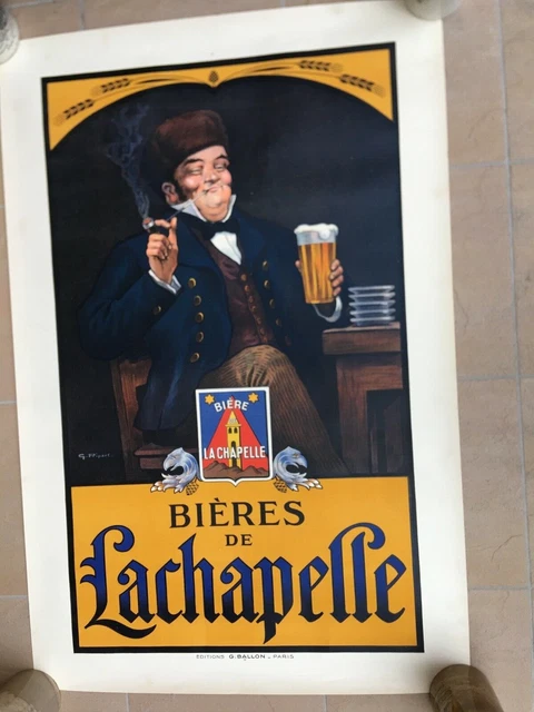 Miroir vintage publicitaire Orangina de B.Villemot - Collection