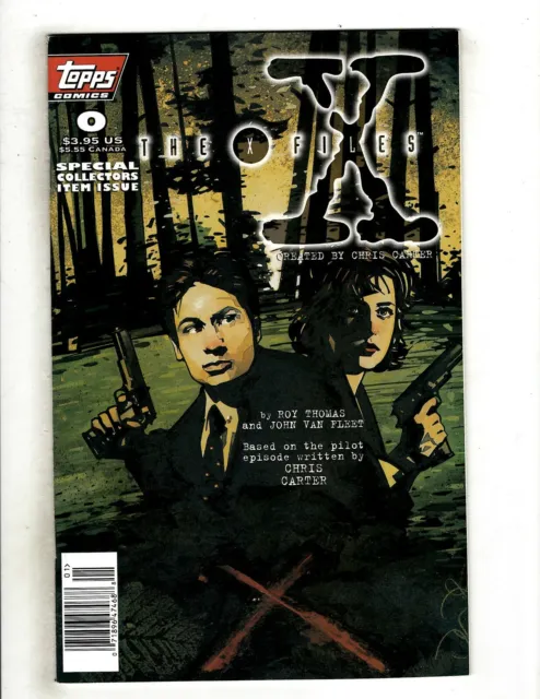 Lot Of 12 X-Files Topps Comic Books # 0 2 3 4 5 6 7 8 9 10 11 12 Chris Cartr GE7