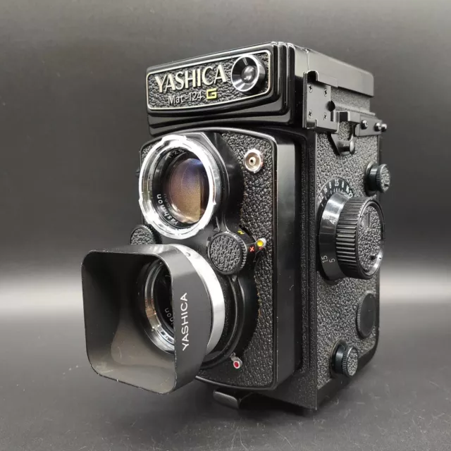 Meter Works [ N MINT ] Yashica Mat 124G 6x6 TLR Medium Format Film Camera JAPAN