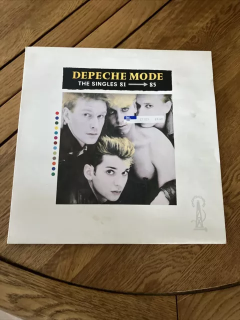 depeche mode the singles 81-85 vinyl Mute Records Mutel 1