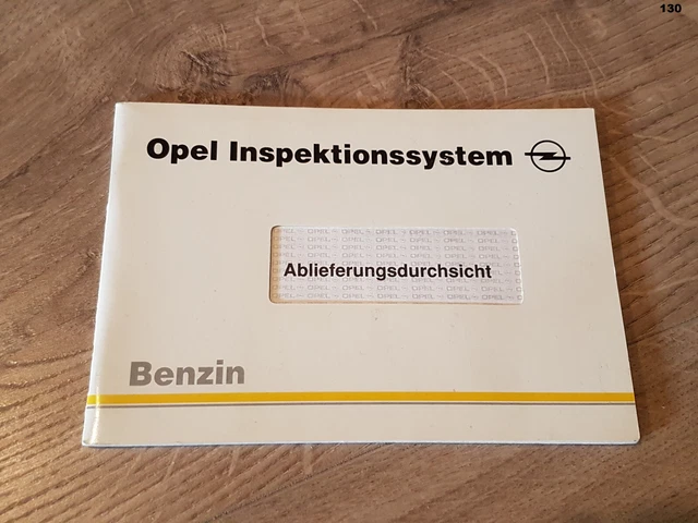 NUOVO libretto assegni Opel libretto di servizio 1993 bianco senatore omega cadetto Vectra Frontera