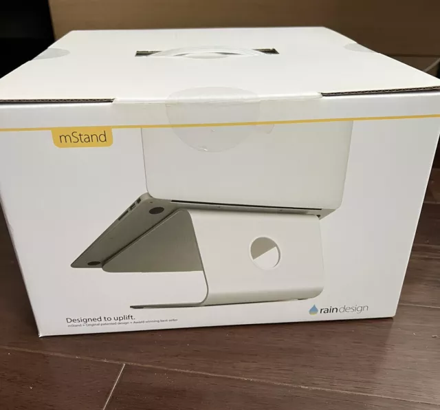Rain Design mStand Laptop Stand Silver Brand NEW (unopened Box)