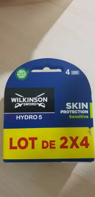 Wilkinson Hydro 5 Lames De Rasoir sensitive Pack de 8