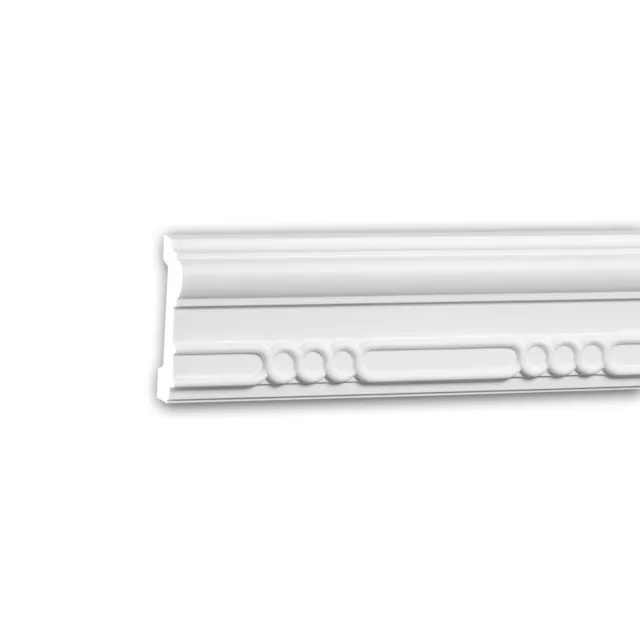 PROFHOME 151382F barra flexible de pared y friso barra de estuco barra decorativa 2 m