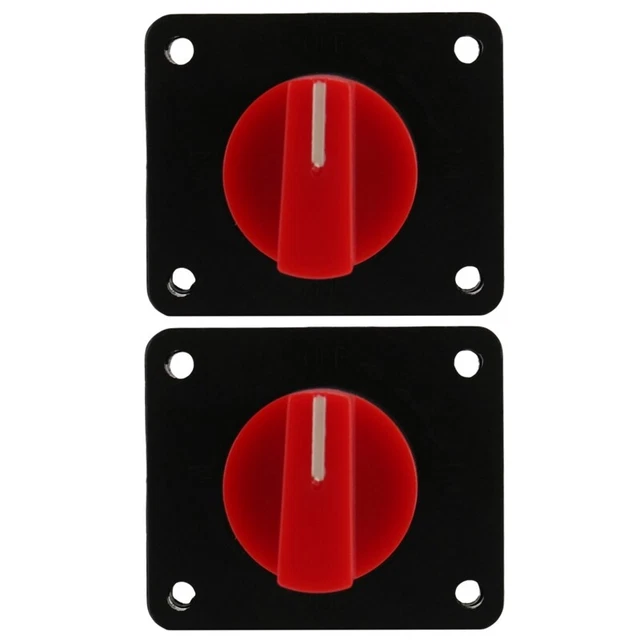 Interrupteur Principal Batterie DC 48V 300A Avec Protection Allumage - Sectionneur Puissant Pour Petit Bateau Et Camping-Car