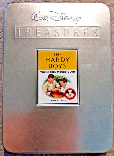 THE HARDY BOYS Mickey Mouse Club DVD Disney Set Tin VG