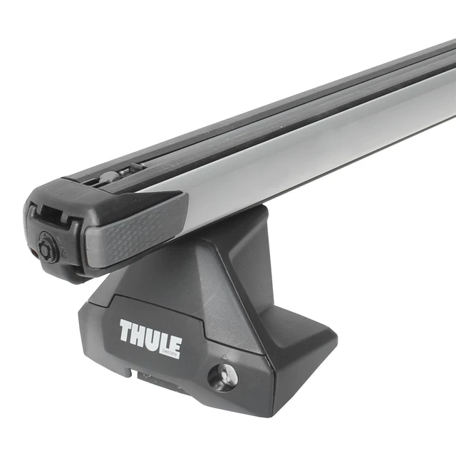 Barre portatutto alluminio adatto per Seat Leon Thule SlideBar articolo nuovo
