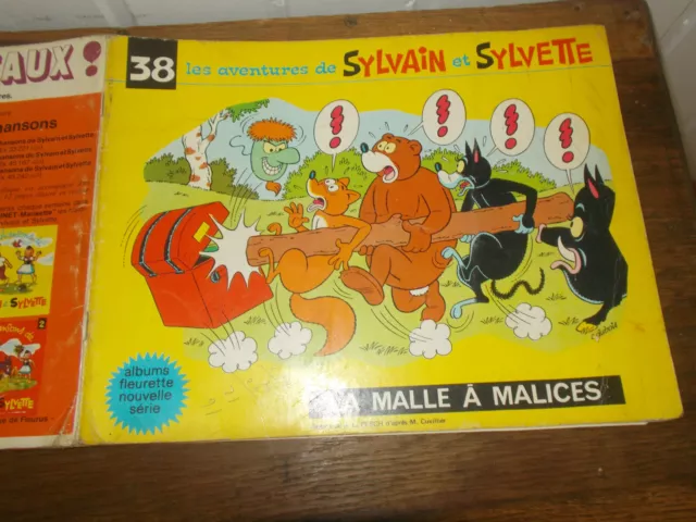Les aventures de Sylvain et Sylvette 38 LA MALLE A  MALICES 1971