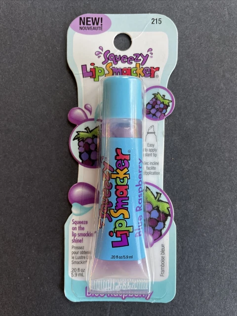 BONNE BELL - Squeezy Lip Smacker Blue Raspberry Lip Gloss - VINTAGE