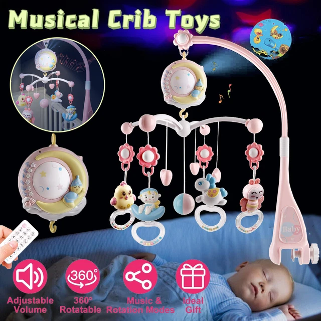 COT MOBILE FOR Baby Bed Bell Crib Mobile Musical Hanging Mobiles Star