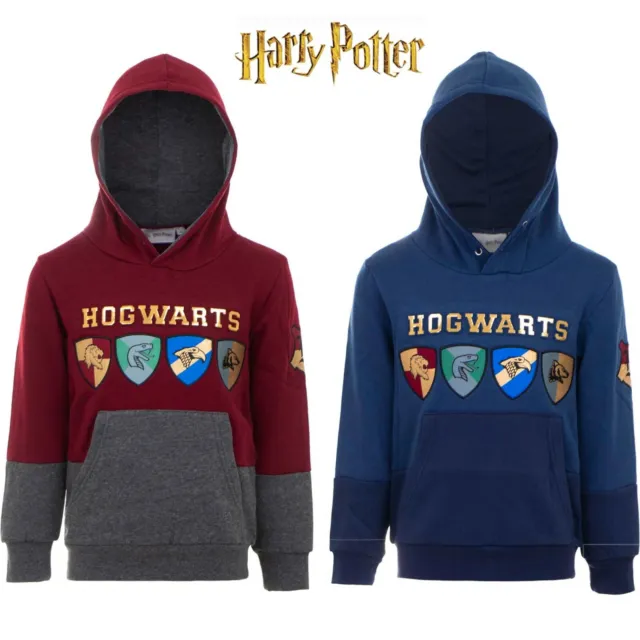 Maglia Bambini Harry Potter Hogwarts Felpa con cappuccio maglione ragazzo