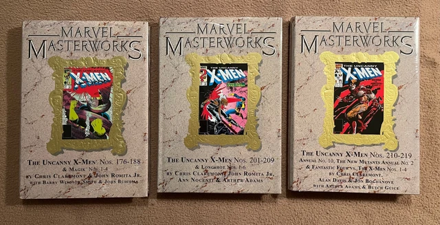 Marvel Masterworks 241 308 320 UNCANNY X-MEN VOL #10 13 14 SEALED FREE SHIPPING