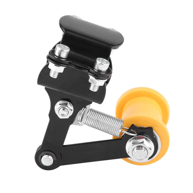 Universal Adjustable Motorcycle Chain Tensioner Adjuster with Bolt-on Roller