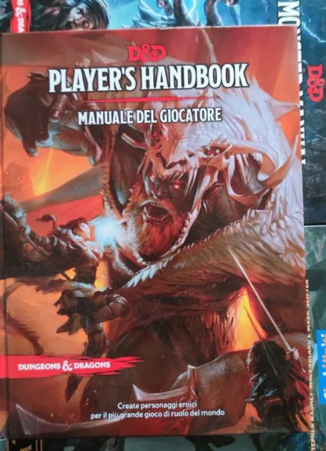 D&D DUNGEONS & Dragons 5.0 - Manuale Del Giocatore Ita EUR 45,00
