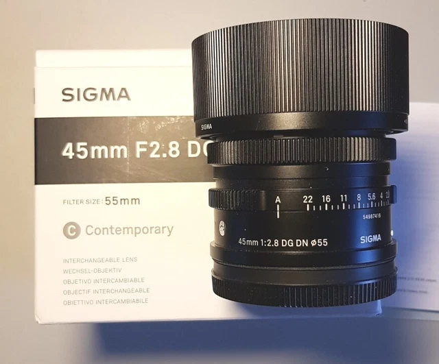 Sigma 45mm f/2,8 DG DN Standardobjektive - L-Mount - Neuwertig -