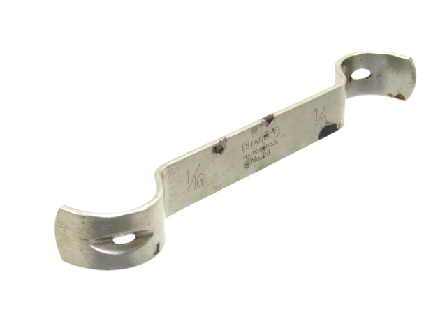 Super Nice Stanley # 28 1/8" And 1/16" Cornering Tool Tp62