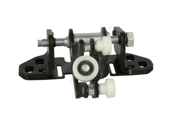 Set Di 4 Rotelle Per Porte Scorrevoli - In Nylon E Ferro, Altezza Regolabile A Molla, Per Armadi E Cassetti