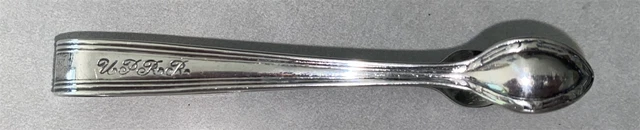 Union Pacific Railroad Silver Dining Car sugar tongs