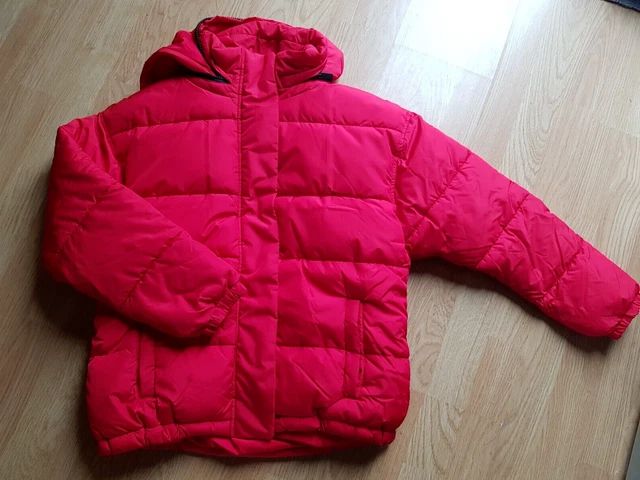 Excellent NEXT Girls Red Puffer Padded Short Winter Coat Jacket Age11 Yrs