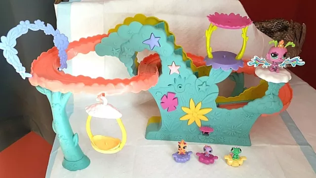 LITTLEST PET SHOP LPS Fairy Fun Roller Coaster Play Set Fairies ...