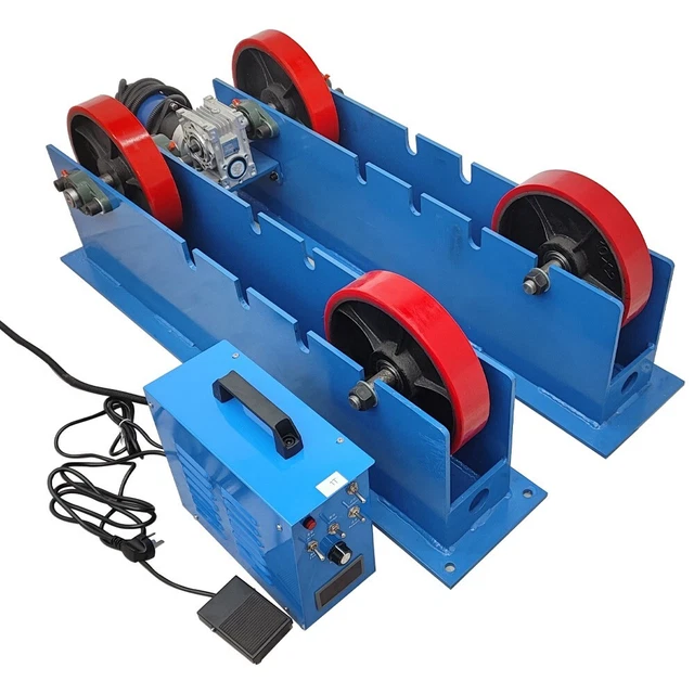 110VWelding Tank Turning Rolls Tank Welding Holder 40-800mm 1000kg/2200LBS Weld