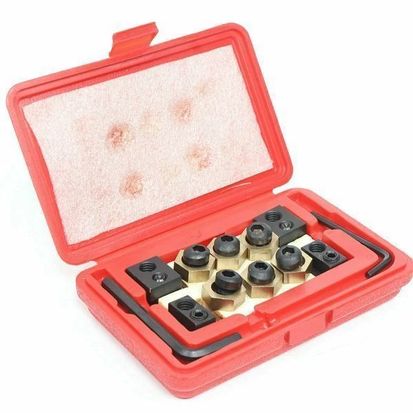 For Milling Machine Work Table Eccentric 5/8" Or 16MM T-Slot Clamping 18pcs Kit