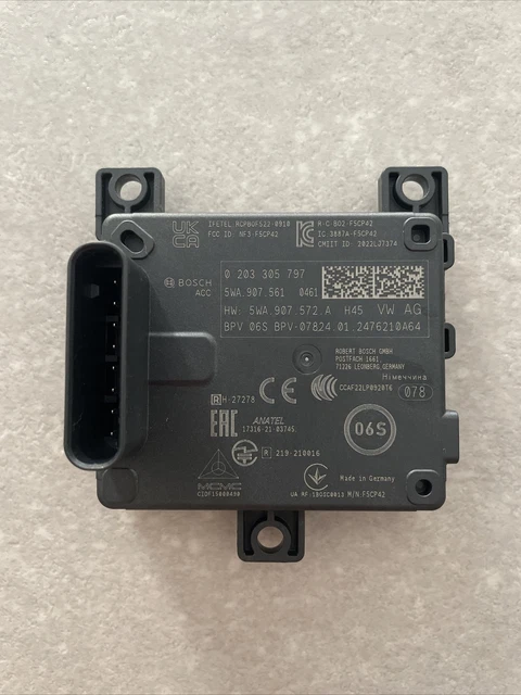 VW Passat B8 3G Radarsensor Steuergerät Abstandsregelung 3Q0907561 B