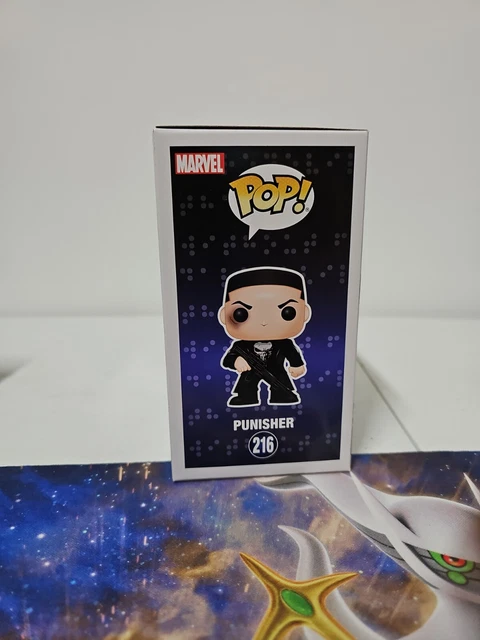 Funko POP! Marvel: PUNISHER (Frank Castle) #216 Netflix's Daredevil w/Protector 2