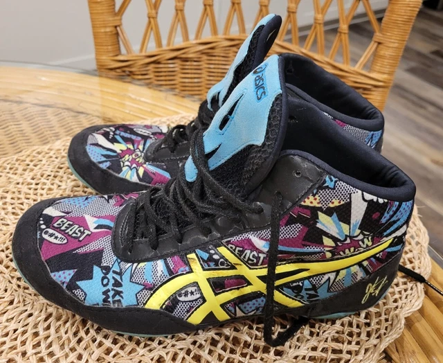 Asics wrestling shoes graffiti sale