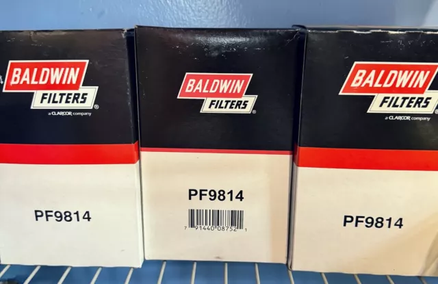 6 pack: Fuel Water Separator Filter  Baldwin Filters PF9814
