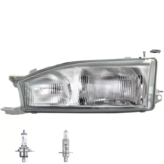 Faro Halógeno Izquierda para Toyota Camry 11.91-10.96 H1/H4 sin Motor