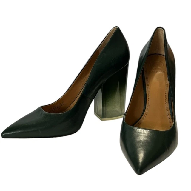 TORY BURCH FRANCESCA Pointy Toe Pump Women Textile and leather Sz 5.5 698 NWB 135.44 PicClick UK