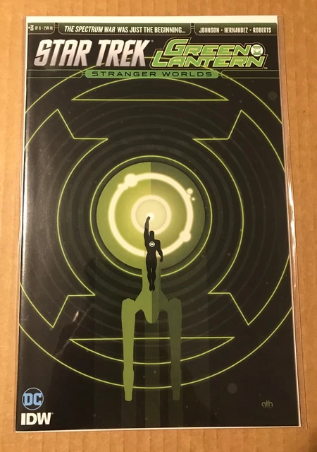 Star Trek Green Lantern Stranger Worlds #3 C Harvey 1:10 Incentive IDW DC Comics