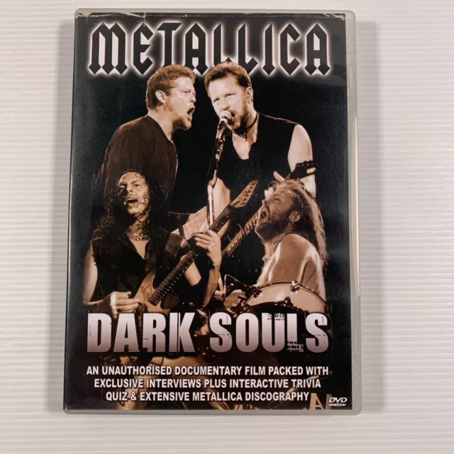 Metallica - Dark Souls (DVD, 2000) Unauthorised documentary Region all