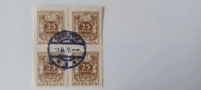 Briefmarken Poczta Polska 1927 25 Groszy Doplata gestempelt 9.11.129