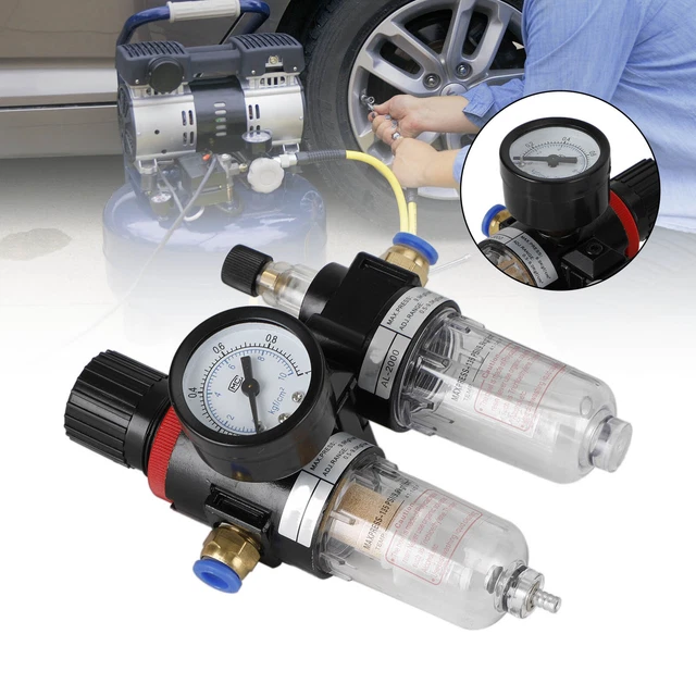 AFC2000 Air Compressor Oil Water Separator Filter Regulator Trap AL2000 G1/4" S7