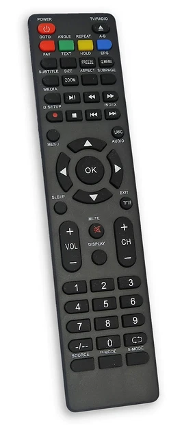 Télécommande D'origine Pour TV Grandin LED39AHE2100E, LT32GT680EBH, T22GX680EB - Neuf