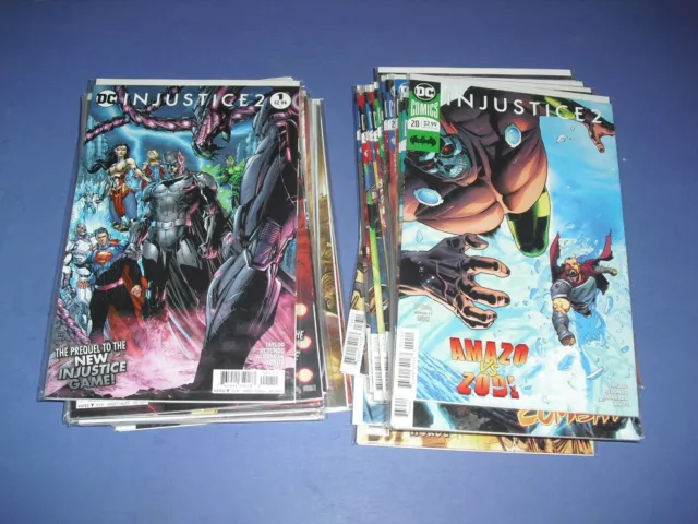 Injustice 2 1-7 + 11-36 & Annual 1 2 VF/NM 2017! DC near complete set 1st print