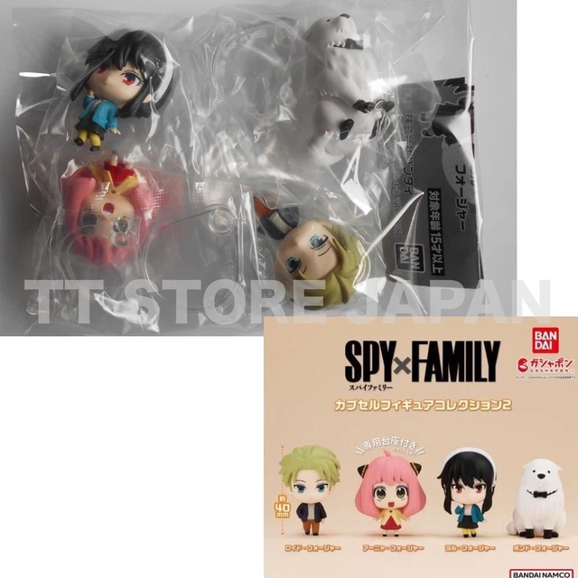 SPY X FAMILY Capsule Figure Collection Vol.2 Complete Set BANDAI New