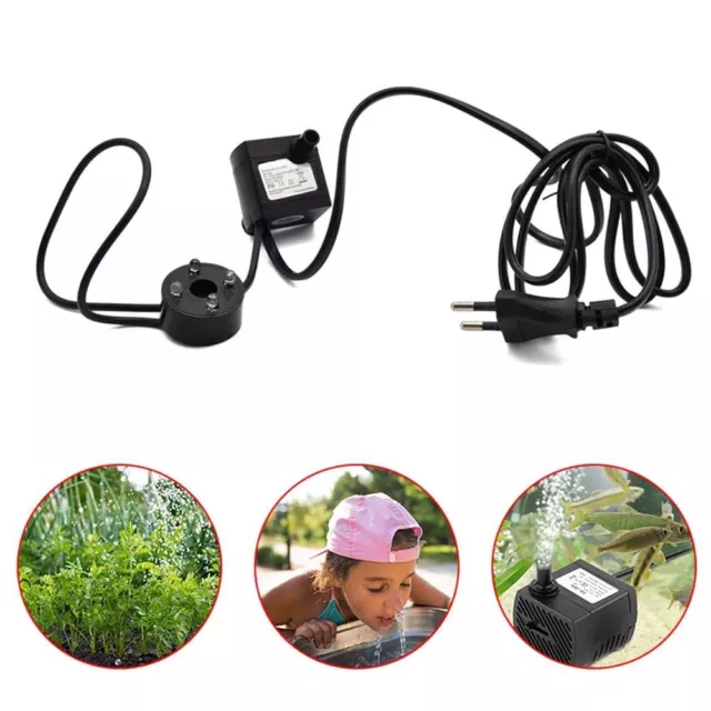 Submersible Water Pump Aquarium Fish Tank Sump Pumps Pond Feature Waterfall Pump