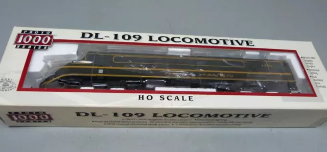 HO Life Like Proto 1000 Powered New Haven DL-109 #0704