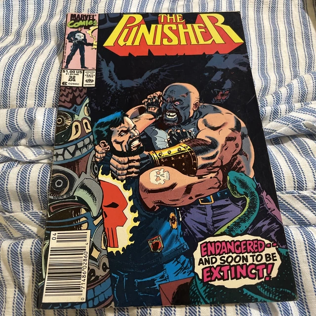The Punisher Issue # 32 Apr 1990 Copper Age Marvel Comics VFNM 1st print