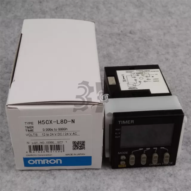 1PCS H5CX-L8D-N Omron Timer Unit NEW