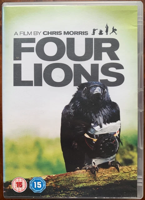Quatre Lions DVD 2010 Britannique Jihadi Satire Comédie Film