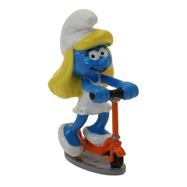 Figurine de collection Pixi Le schtroumpf avec le parapluie 6421 (2016